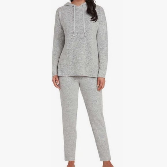 Max & Mia Women's GRAY Hoodie Lounge Set - Picture 1 of 2